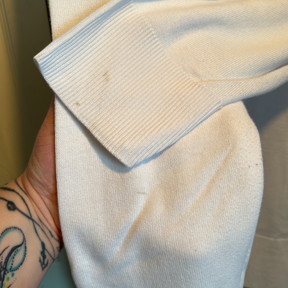 White Croft & Barrow sweater jacket - Picture 8 of 8